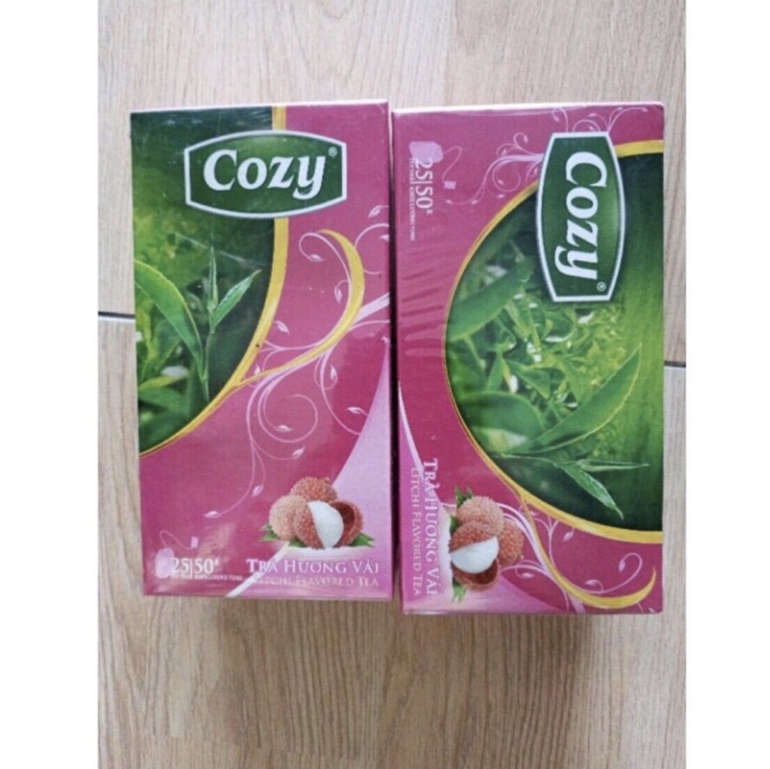 Trà hương vải cozy 25 túi lọc