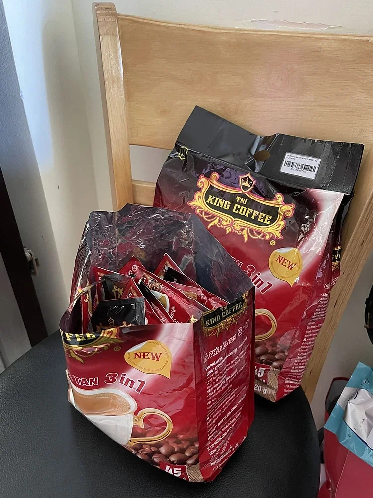 Cà phê hòa tan King-3in1 bịch 45 gói x16g