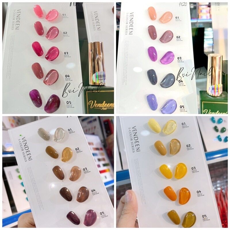 SET SƠN 5 CHAI VENDEENI
