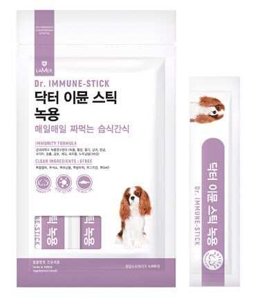 Gói ăn vặt dành cho chó Dr. Omega-Stick 50g - Nhuyễn thể & Nhung hưu