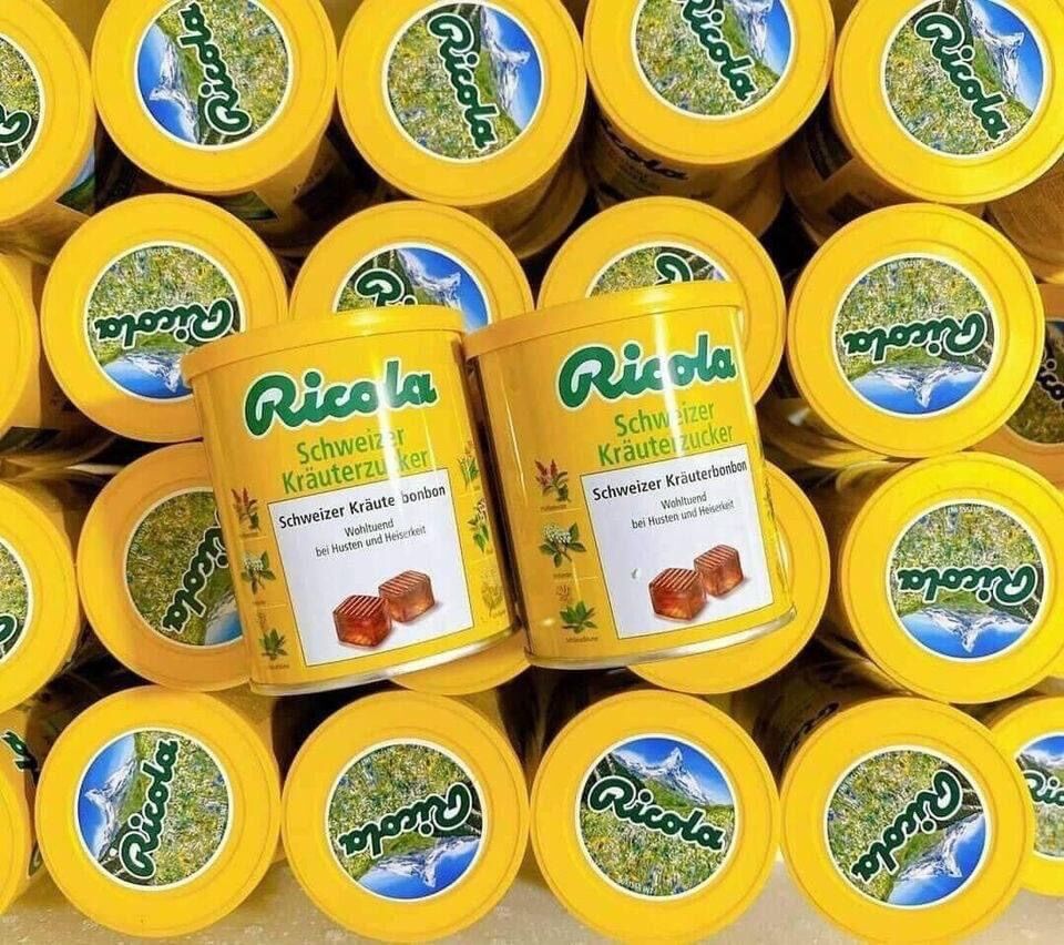 Kẹo ngậm ho thảo dược RICOLA, 250g