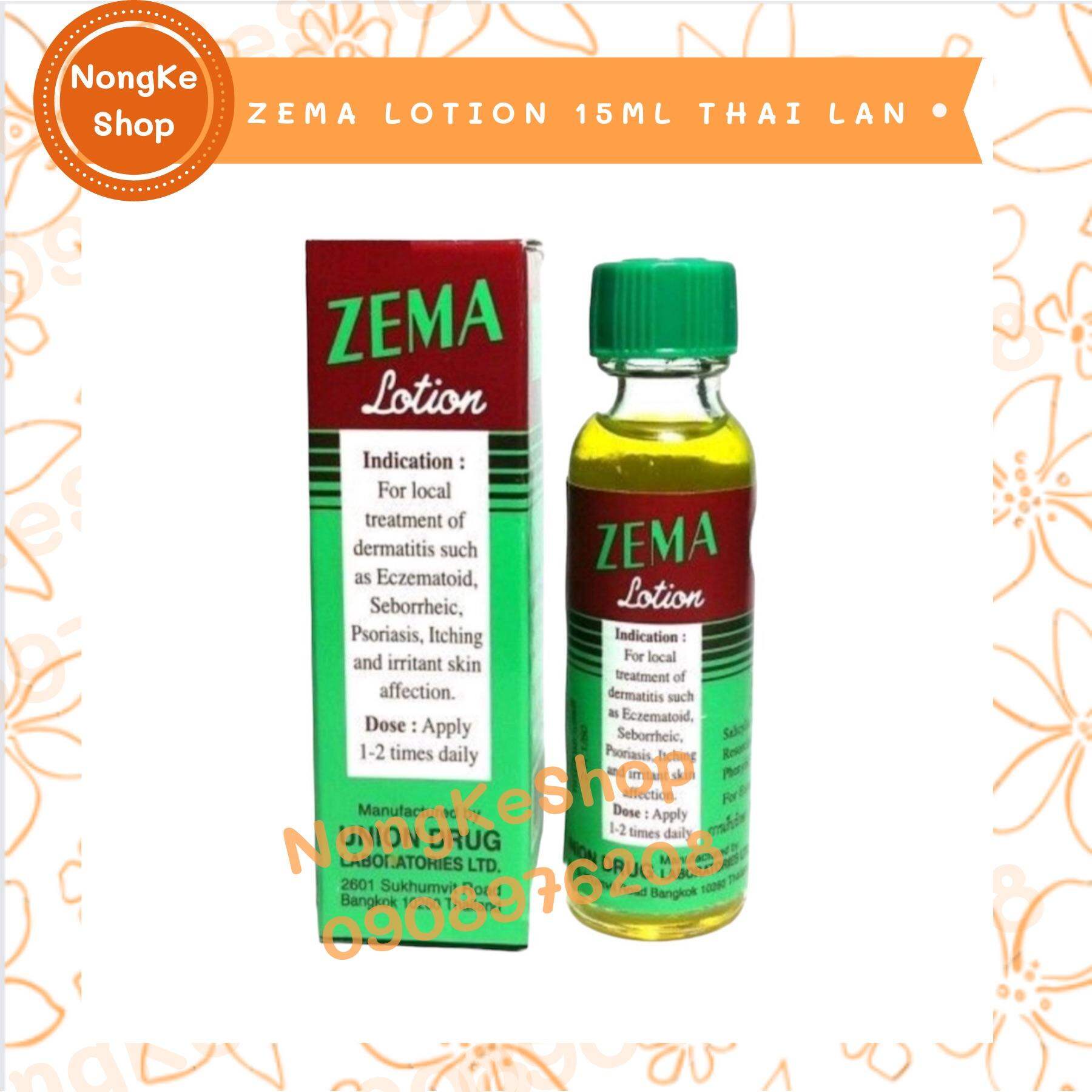 ZEMA LOTION THOA VẢY NẾ,N 15ML THÁI LAN