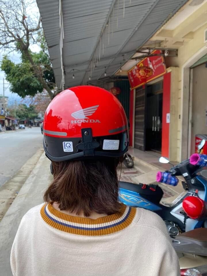 Mũ bảo hiểm honda nửa đầu