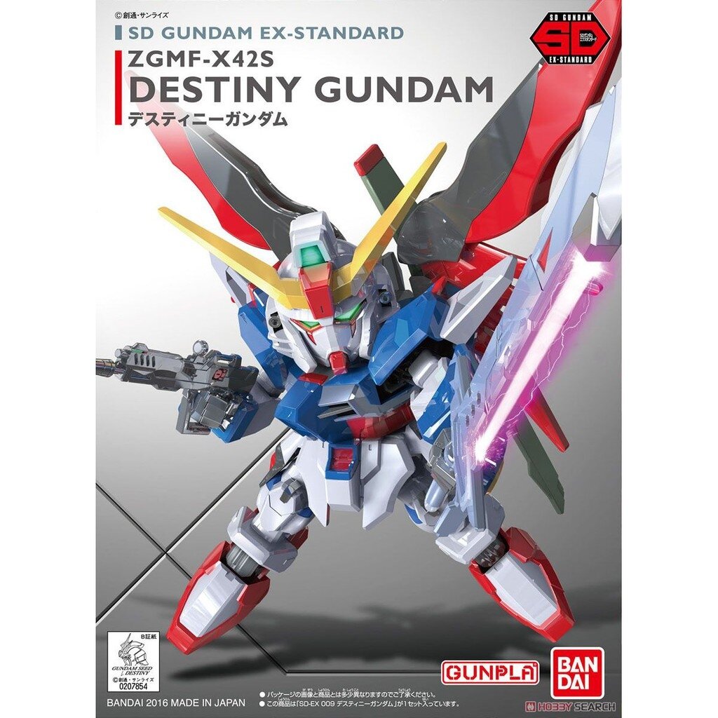 Mô hình sd sdex 009 gundam ex-standard destiny gundam