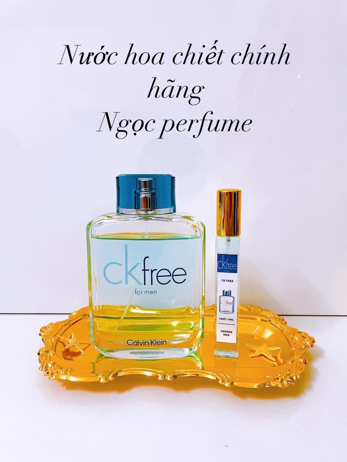 Nước hoa chiết 10ml ck free