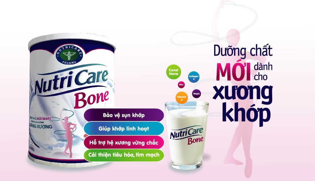 Sữa bột Nutricare Bone 900g