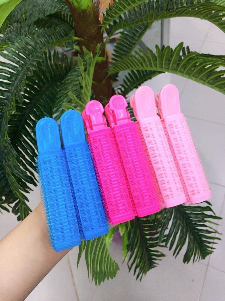 Kẹp phồng chân tóc mái, lô uốn phồng chân tóc
