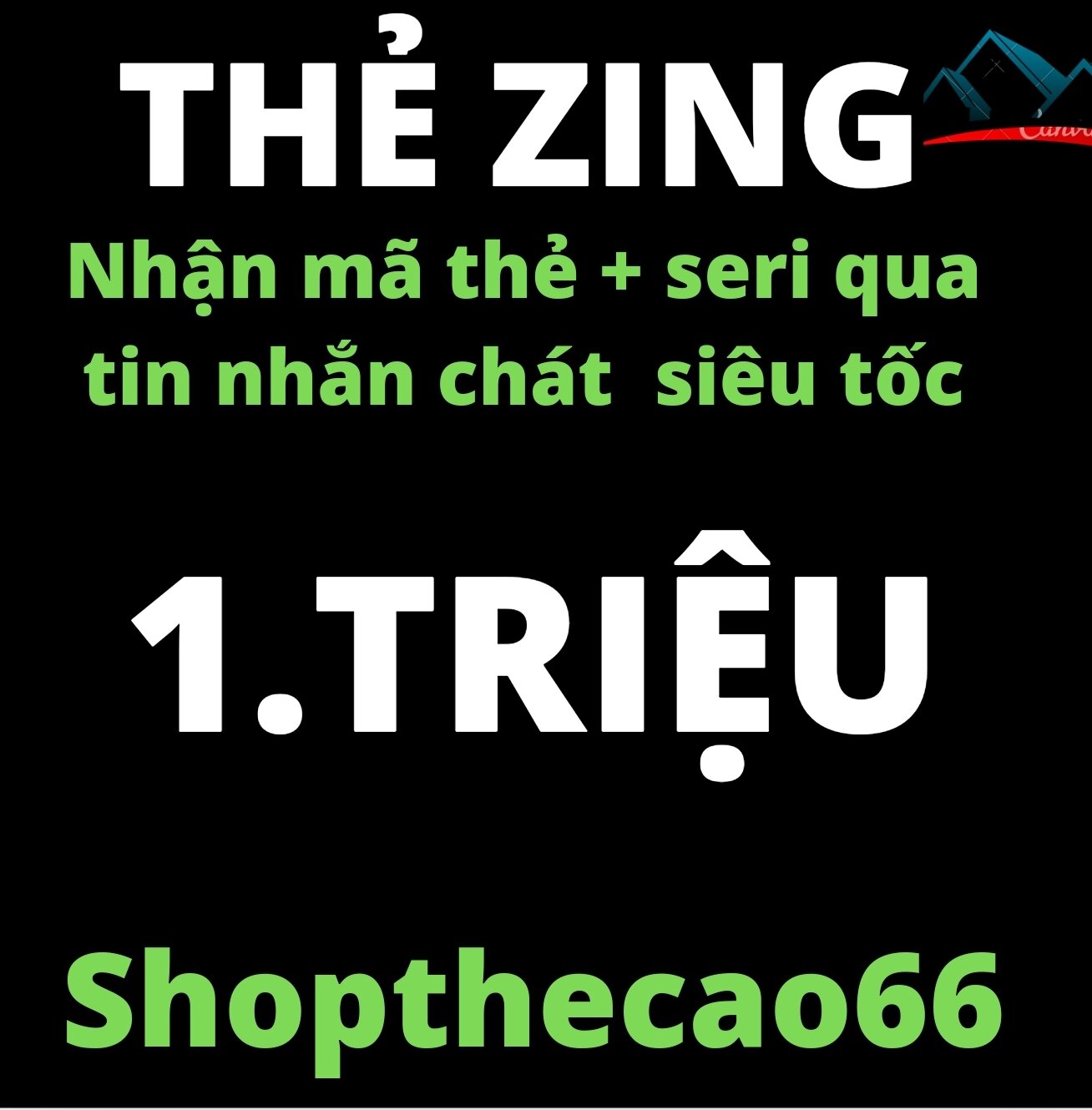 thẻ cào Zing 1.triệu nhận mã thẻ seri siêu tốc