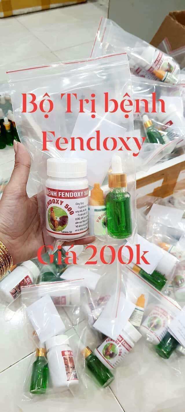 Bộ 3 Fendoxy khò khè, phân xấu cho gà