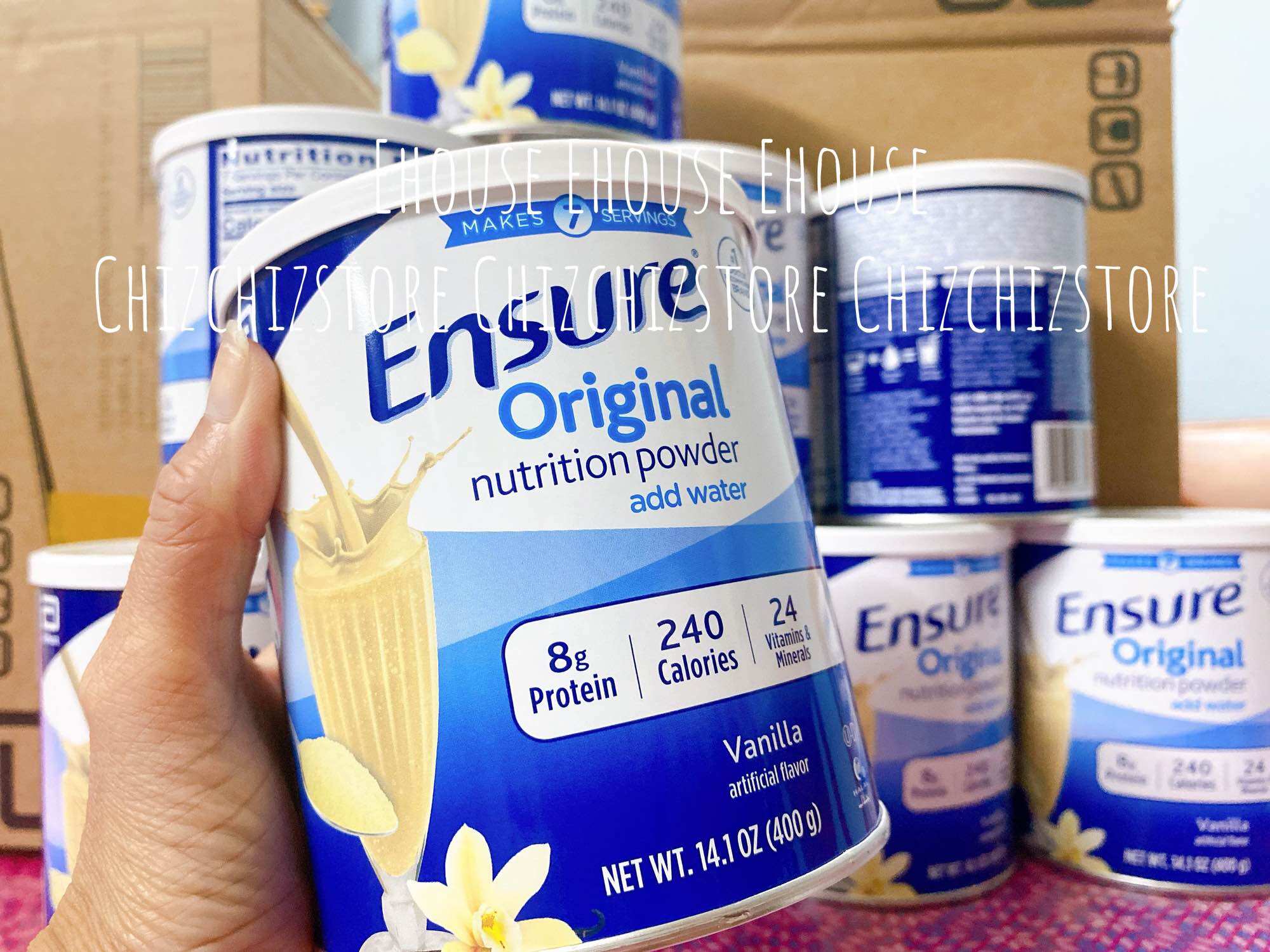 Sữa Bột Ensure Original Nutrition Powder Mỹ-Hàng đi air