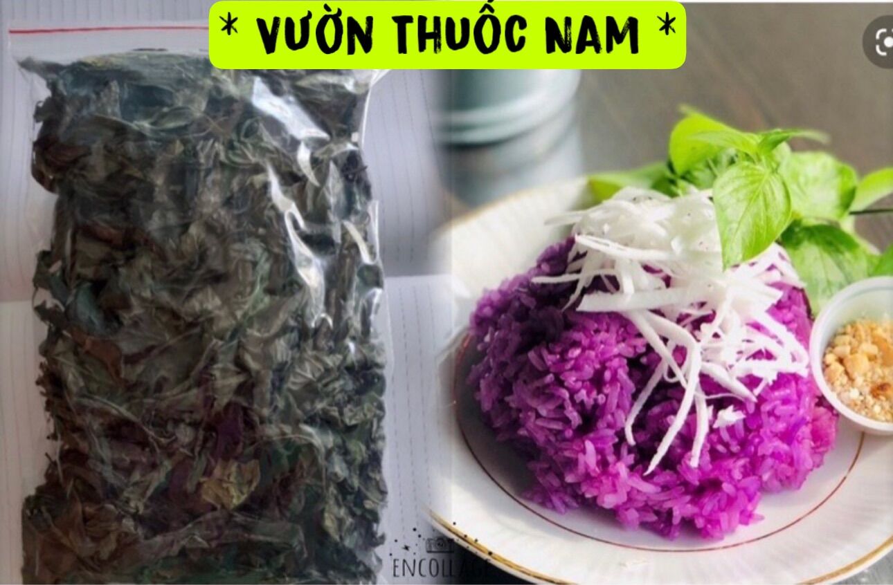 100 gam Lá cẩm phơi khô ,lá cẩm sấy khô nấu xôi ,lá cẩm khô tạo màu thực phẩm 100gam