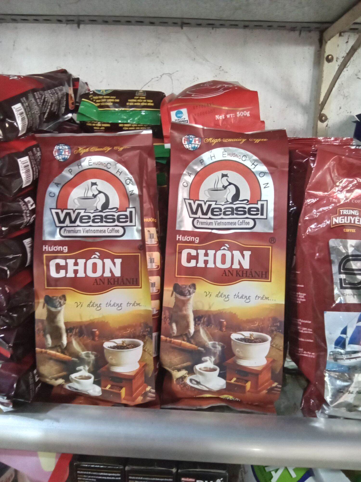 CÀ PHÊ CHỒN AN KHÁNH GÓI 500G