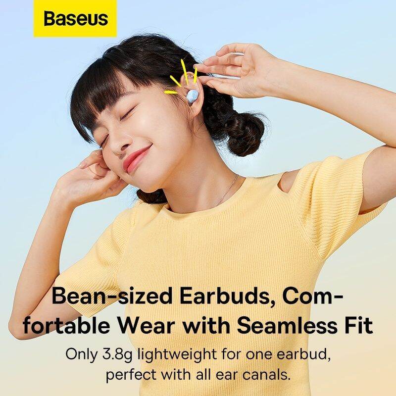 Tai Nghe Baseus WM02 Bluetooth 5.3 Phiên Bản Mới