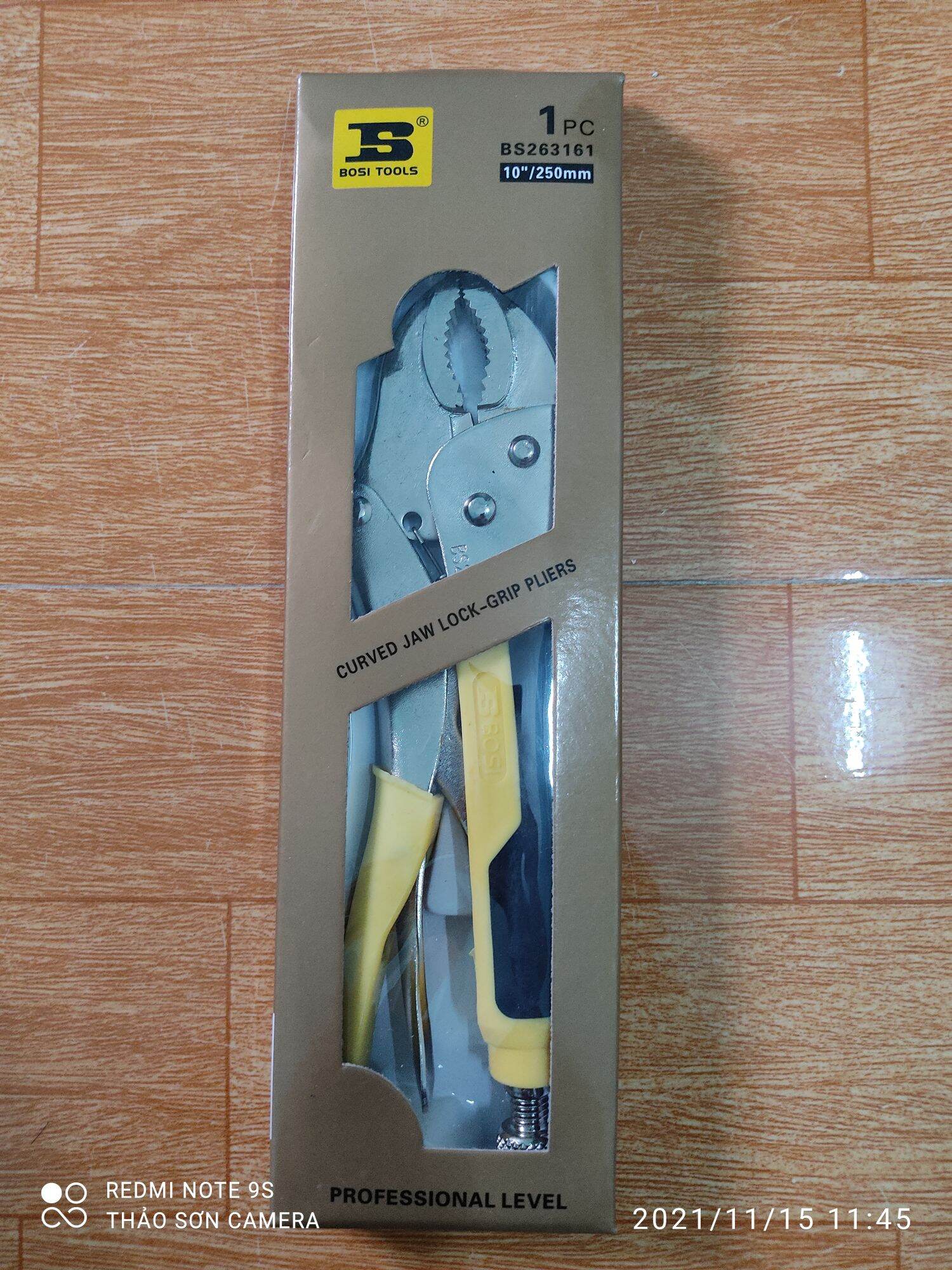 kìm chết Bosi 10"/250mm