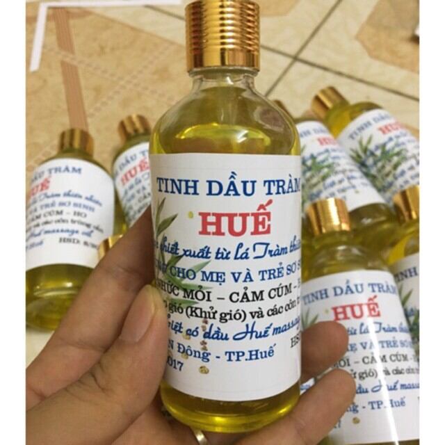 combo 5 chai tinh dầu tràm Huế 100ml
