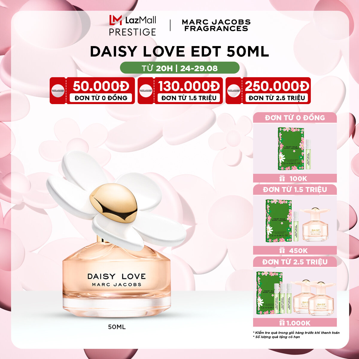 Nước hoa nữ marc jacobs daisy love edt 50ml