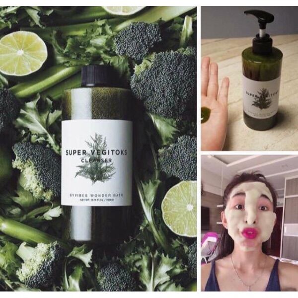 Sữa rửa mặt thải độc rau củ SUPER VEGITOKS Cleanser 300ml | Vinie.minisize