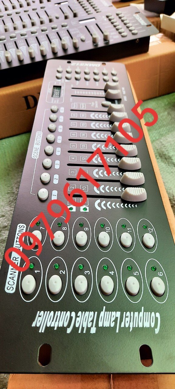 Bàn chỉnh đèn sân khấu, đèn led DMX 512