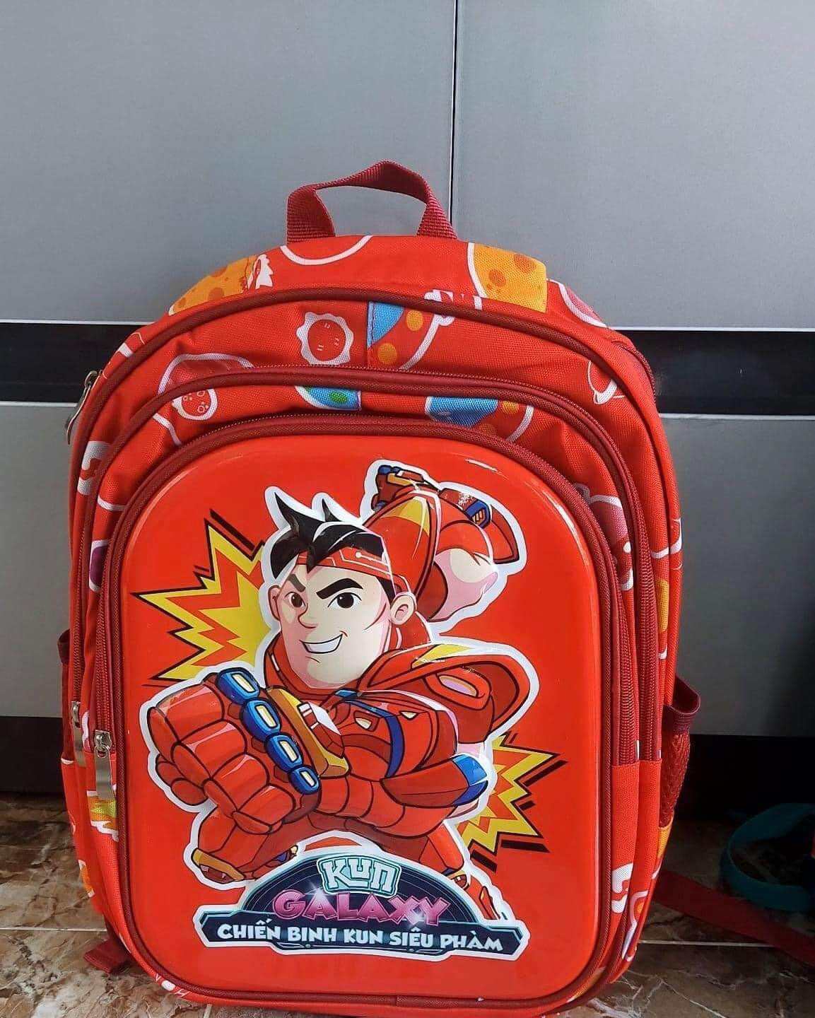 Balo kun chống gù 2 trong 1 cho bé cấp 1 cấp 2. 