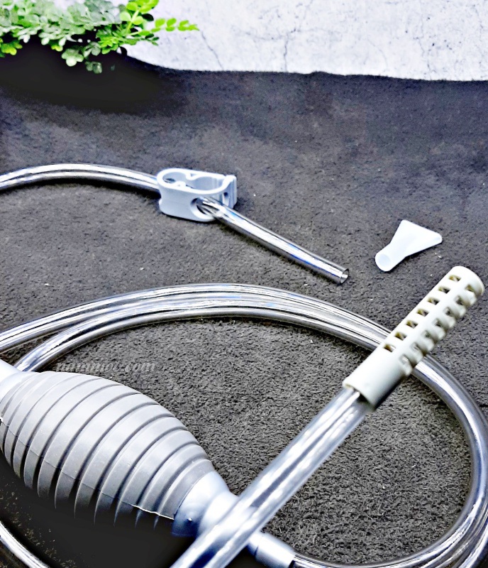ống hút cặn bể cá cảnh thêm đầu nối dài ( 2m2)