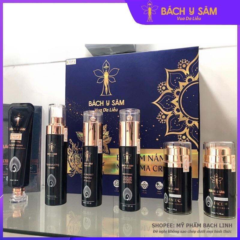 Bộ 6 sản phẩm mờ nám làm trắng da - Bách y sâm