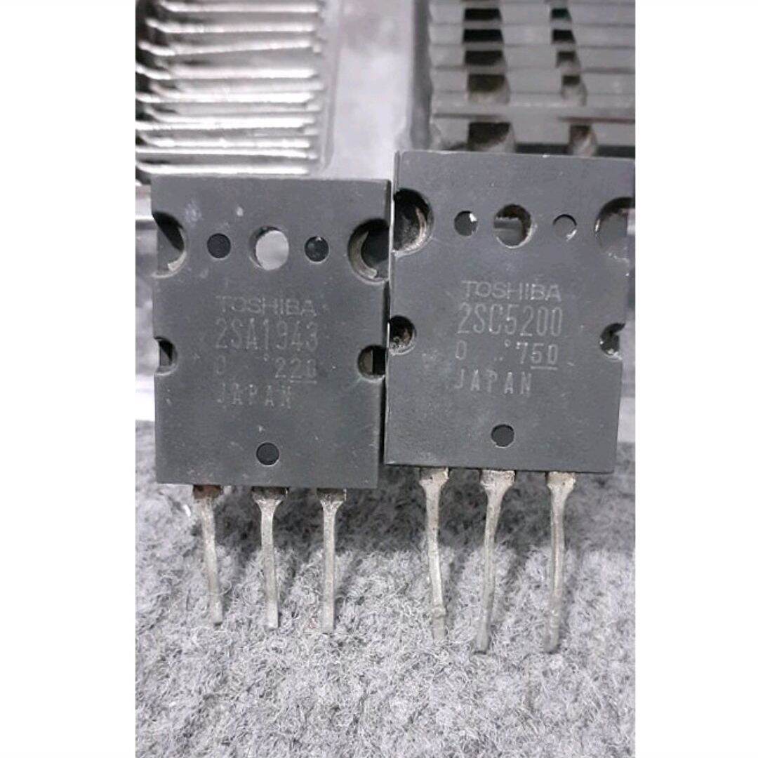 Cặp sò 2SA1943 và 2SC5200 tháo máy loại tốt