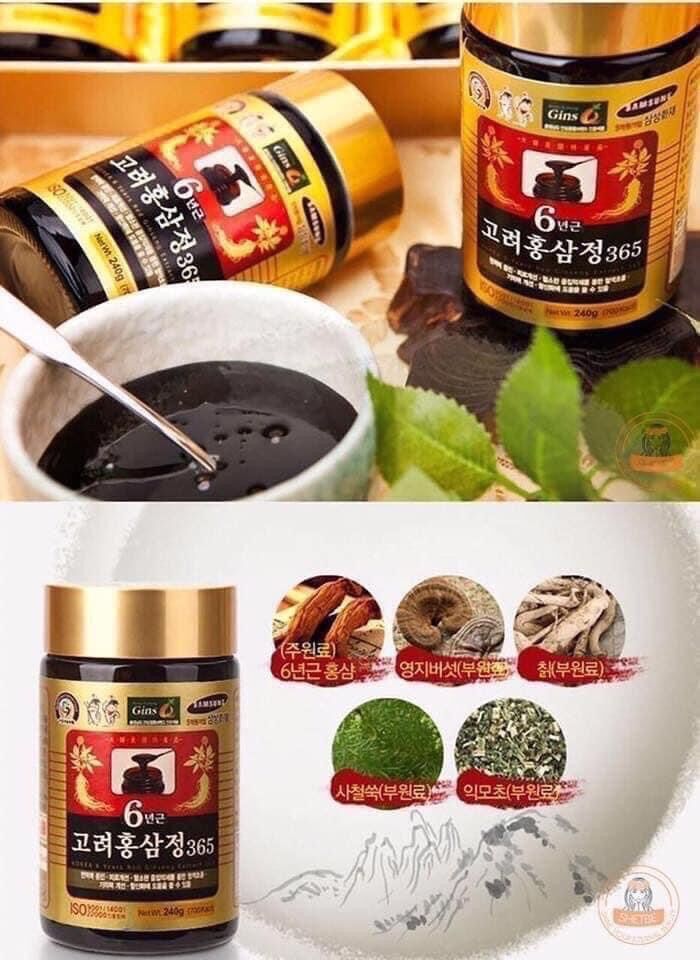 Cao Hồng Sâm 365 Hàn Quốc (Hộp 2 lọ)