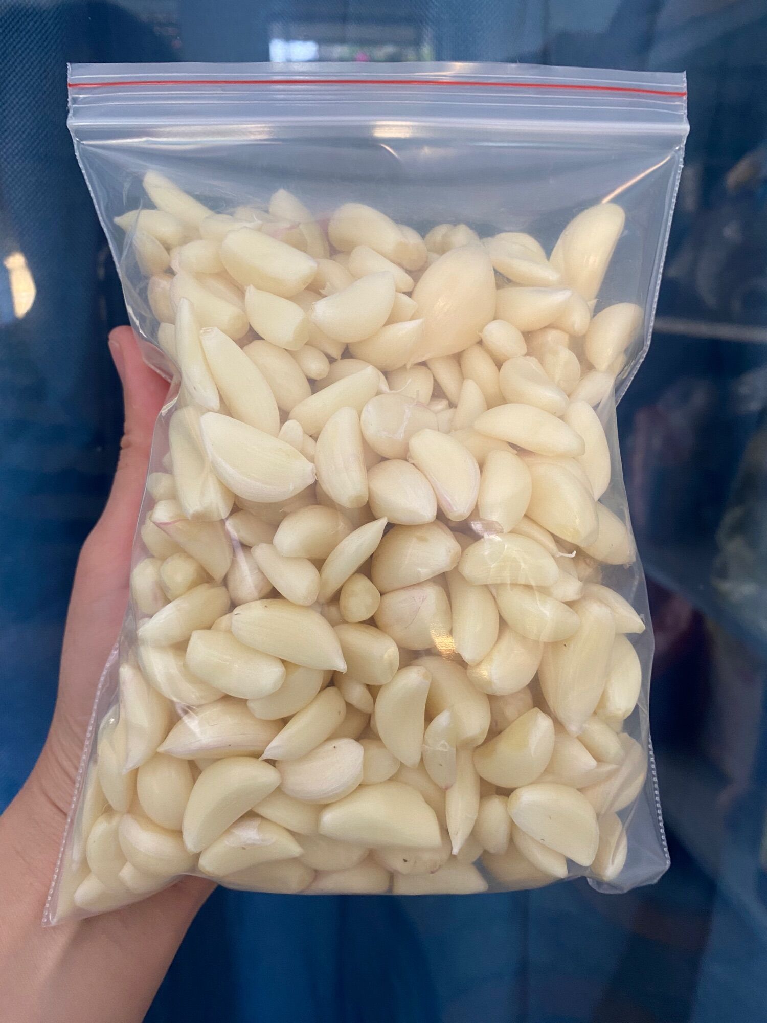Tỏi bóc sẵn 0,5kg, tỏi ta