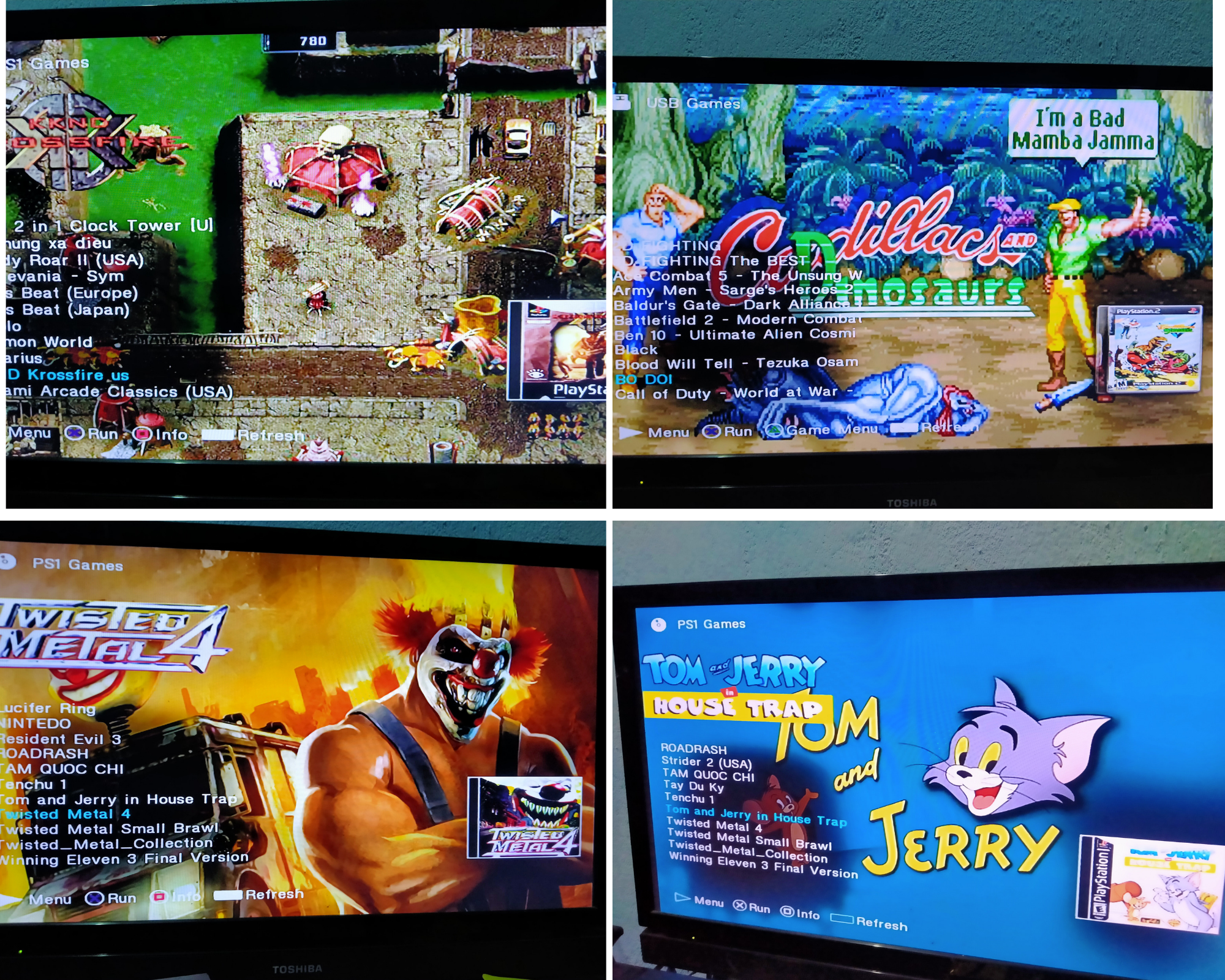 SAVE BOOT 8MB VÀ Ổ CỨNG 320GB cho PS2. FULL GAME