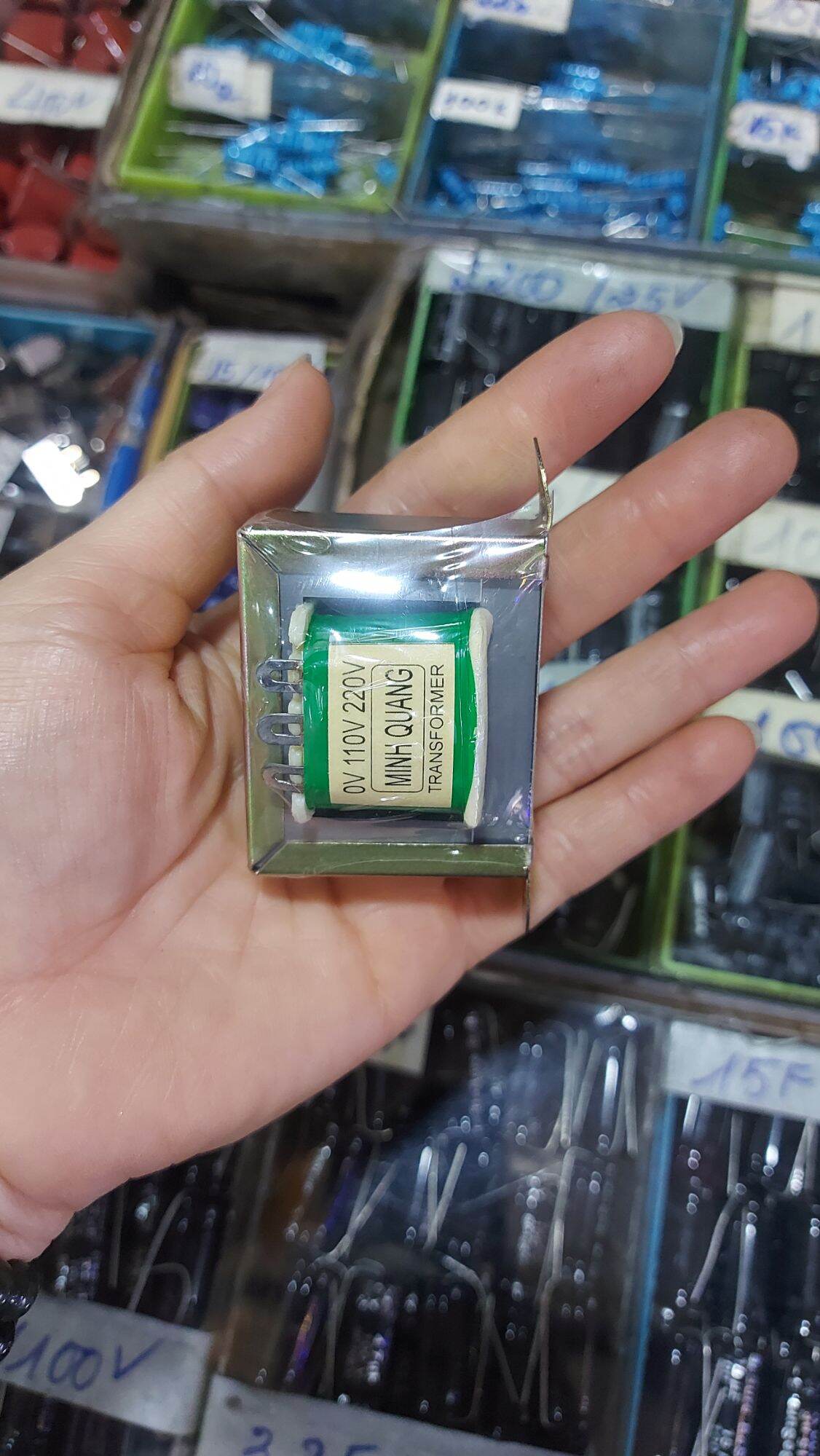 Biến áp nhiều đầu 450mah
