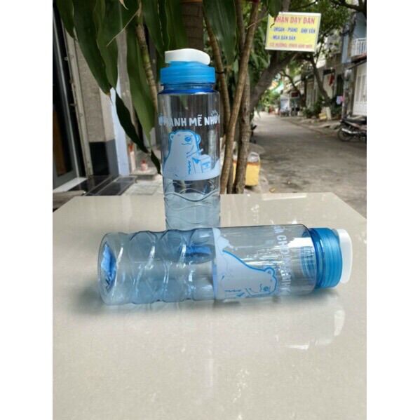 Set 2 bình đựng nước 1lit nhựa Duy Tân
