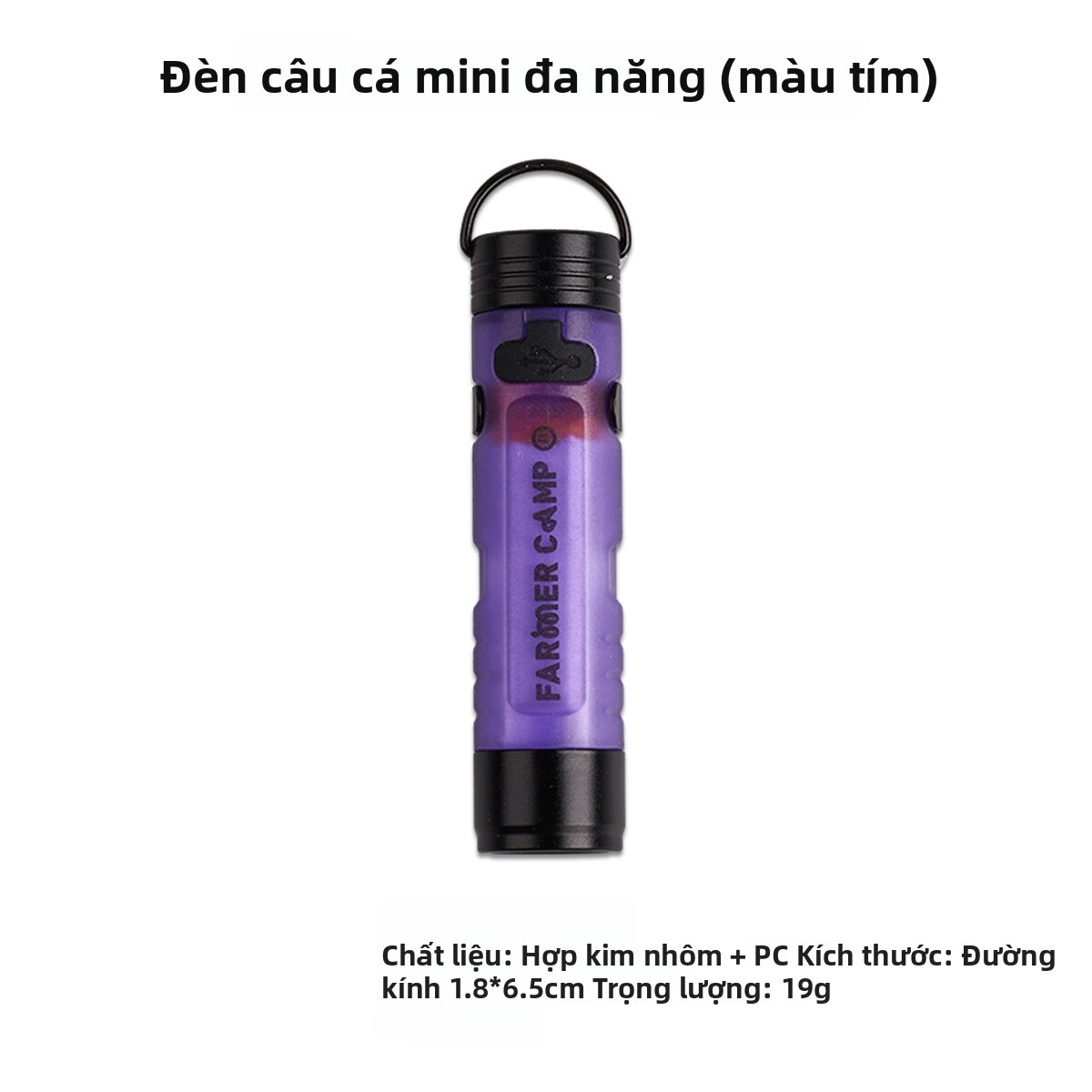 Đèn Lồng LED Mini Trang Trí Ngoài Trời Dùng Lâu Đèn Sáng Khẩn Cấp
