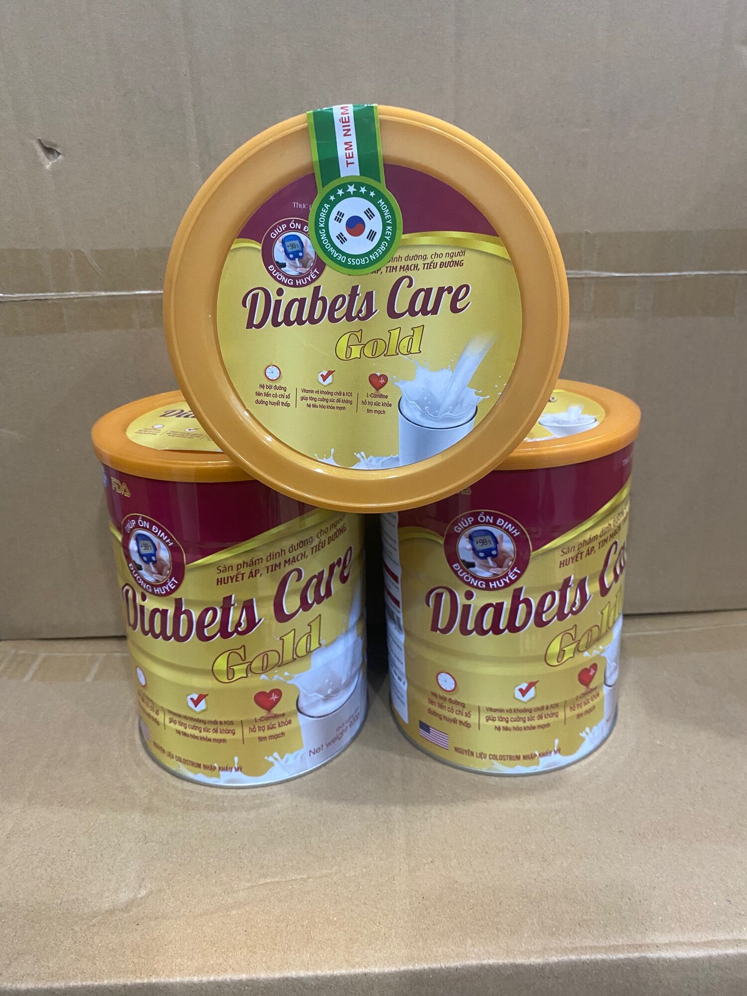 (HÀNG CHÍNH HÃNG )Sữa Tiểu Đường DIABETS CARE GOLD…Tím ( lon 900g date mới sản xuất 2025)