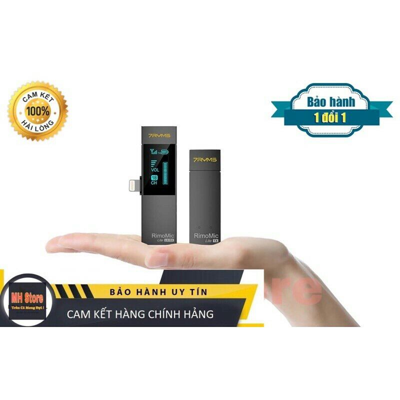 Micro Thu Âm Không Dây Cho Iphone, Android 7Ryms Rimomic