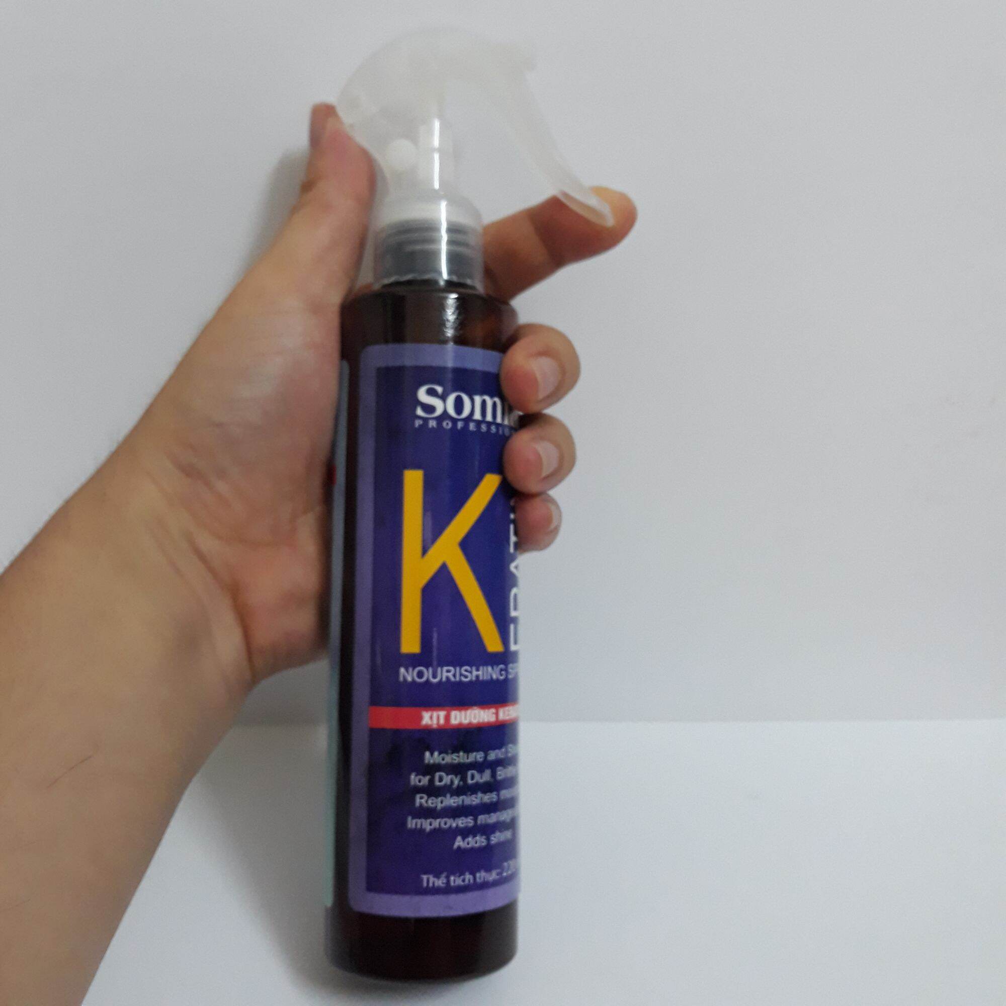NƯỚC XỊT DƯỠNG TÓC SOMIAR KERATIN 220ML