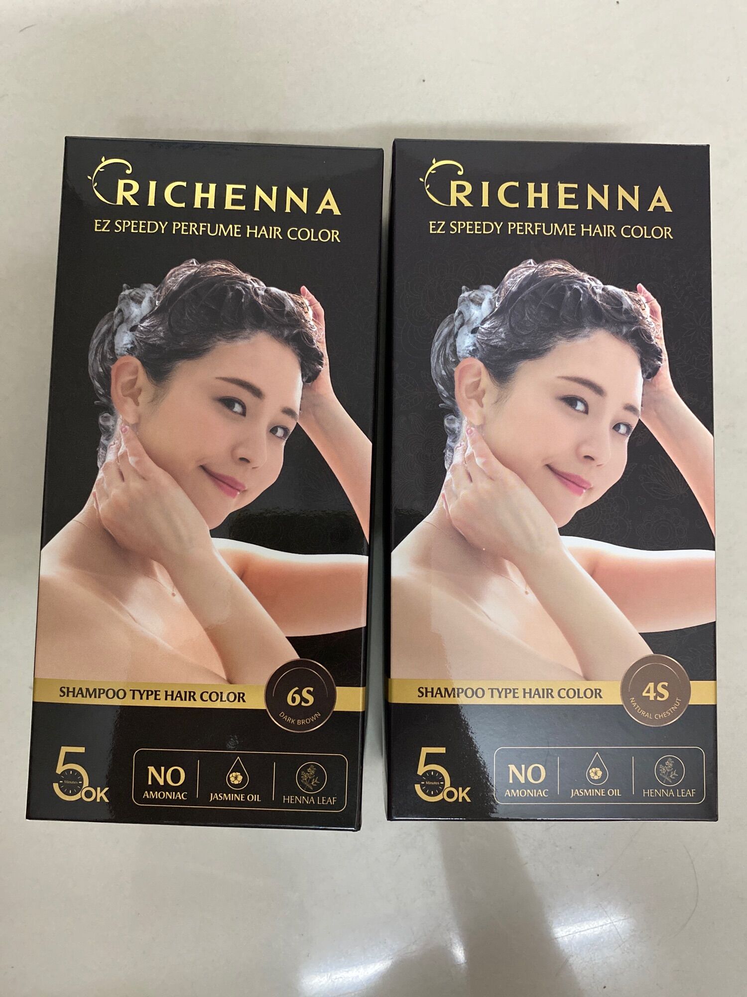 Thuốc nhuộm hàn quốc richenna 60grx2