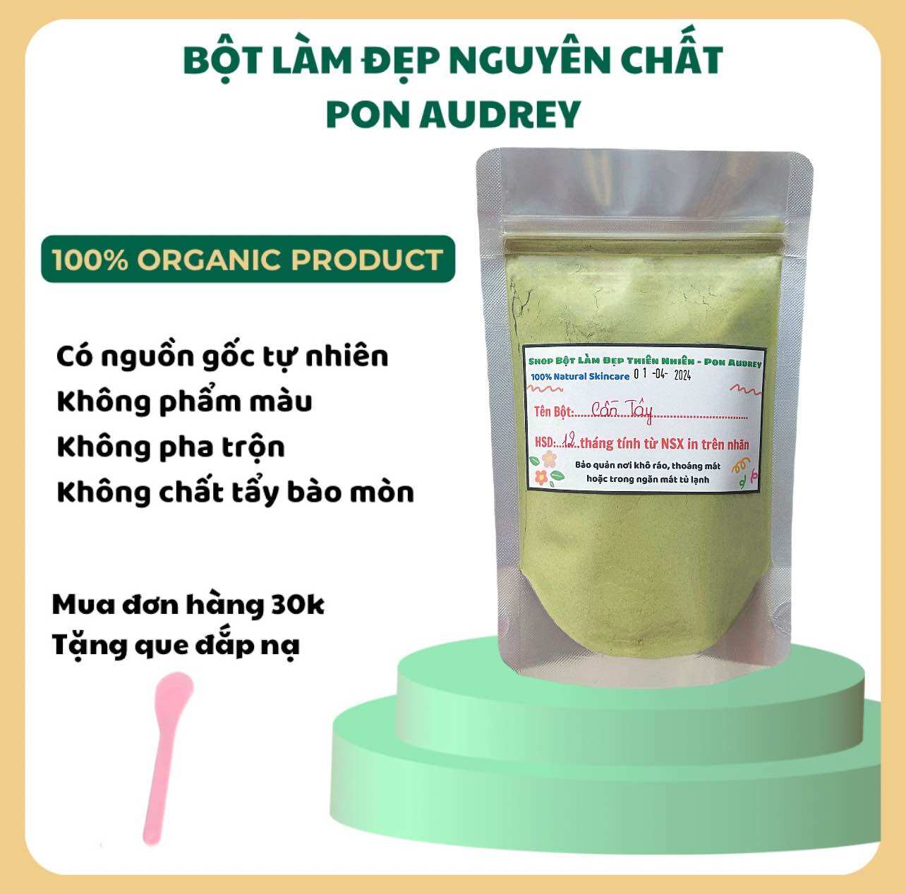 Bột cần tây nguyên chất dùng uống giảm cân thanh lọc đẹp dáng, đắp mặt nạ dưỡng sáng da