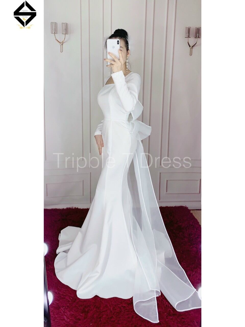 ĐẦM DỰ TIỆC BODY ĐUÔI CÁ HỞ LƯNG KÈM ẢNH THẬT