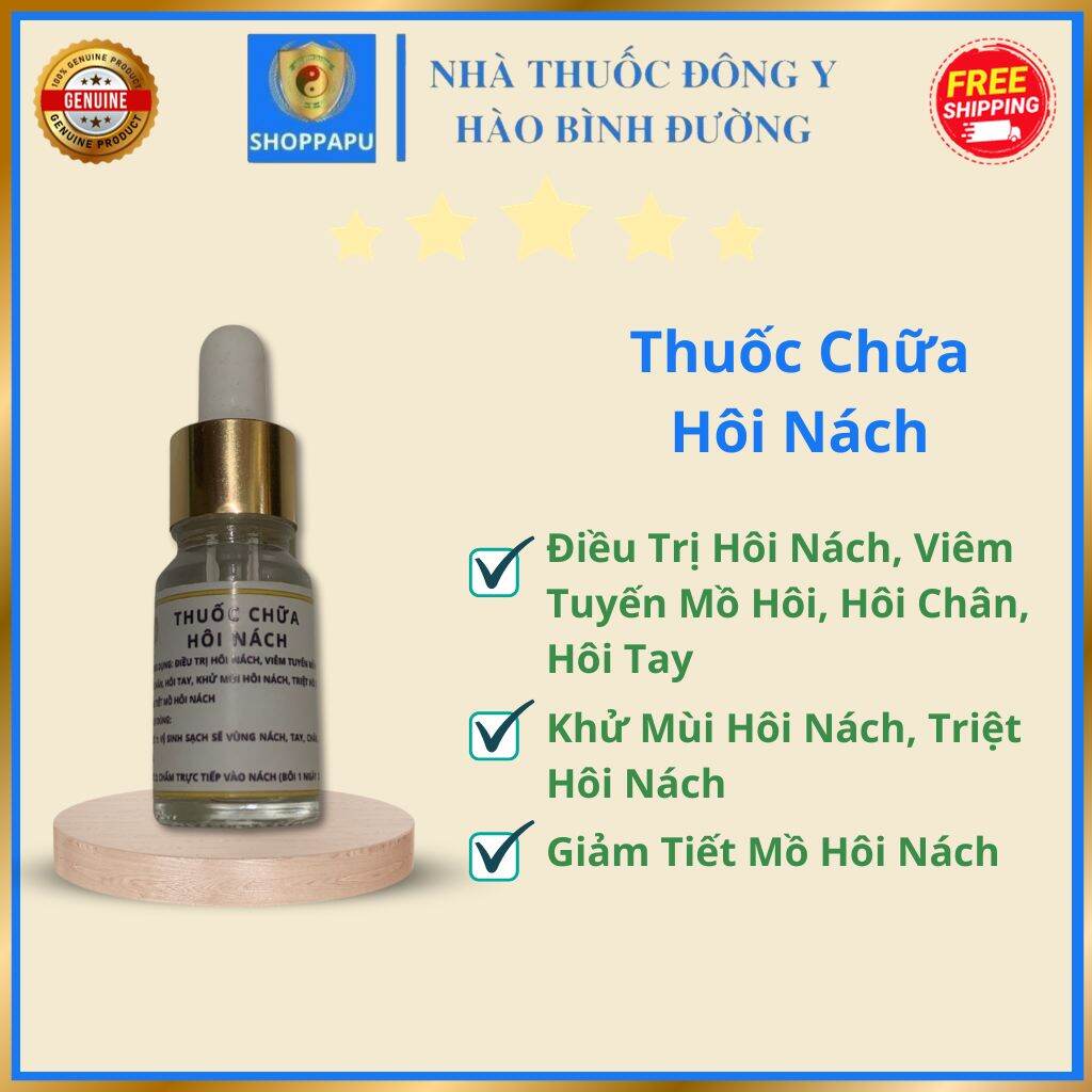 ✅ hôi nách hào bình đường