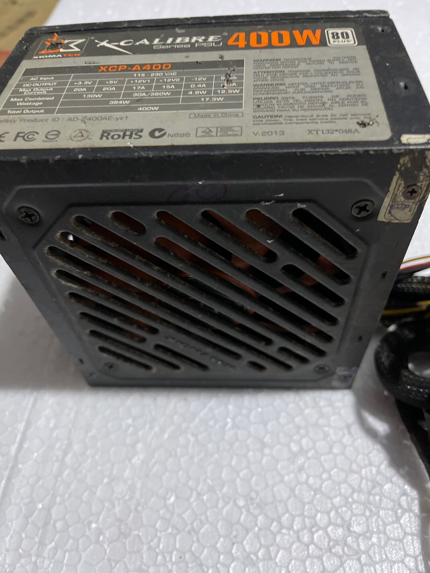 Nguồn Xigmatek 400W chuẩn 80 Plus