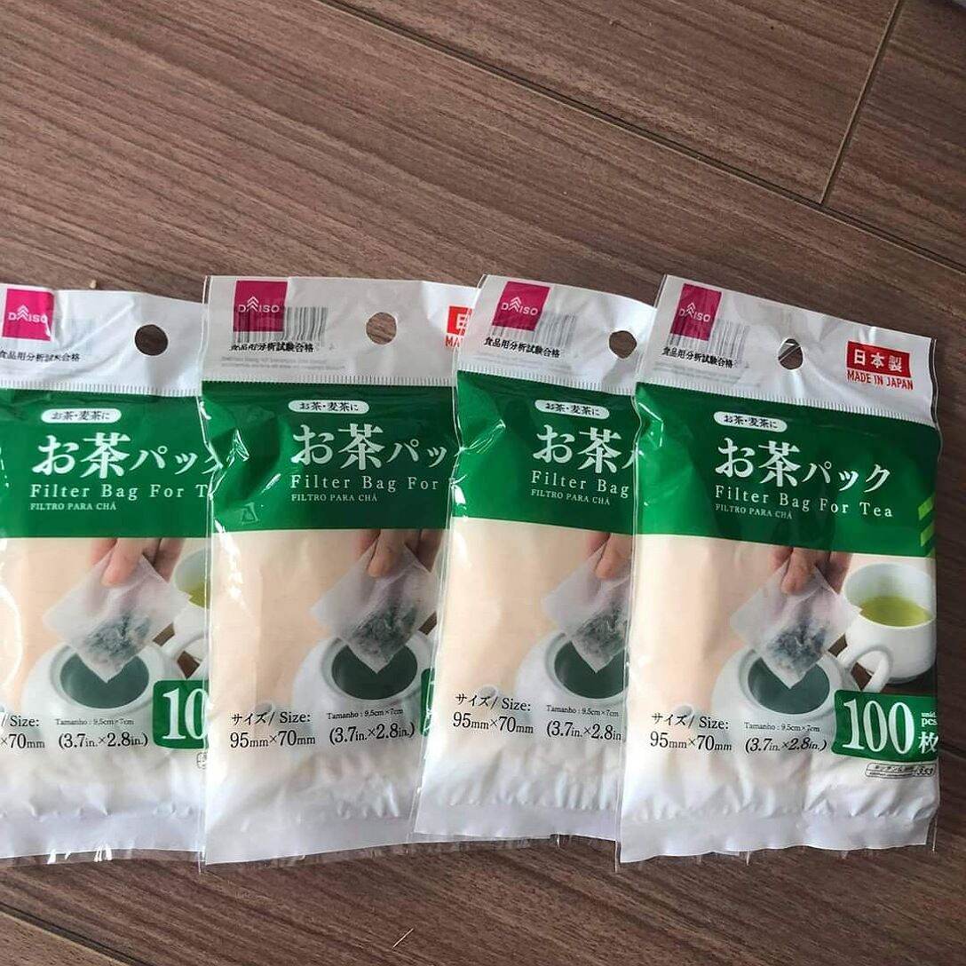 Túi Lọc Trà Daiso gói 100 túi Nhật Bản