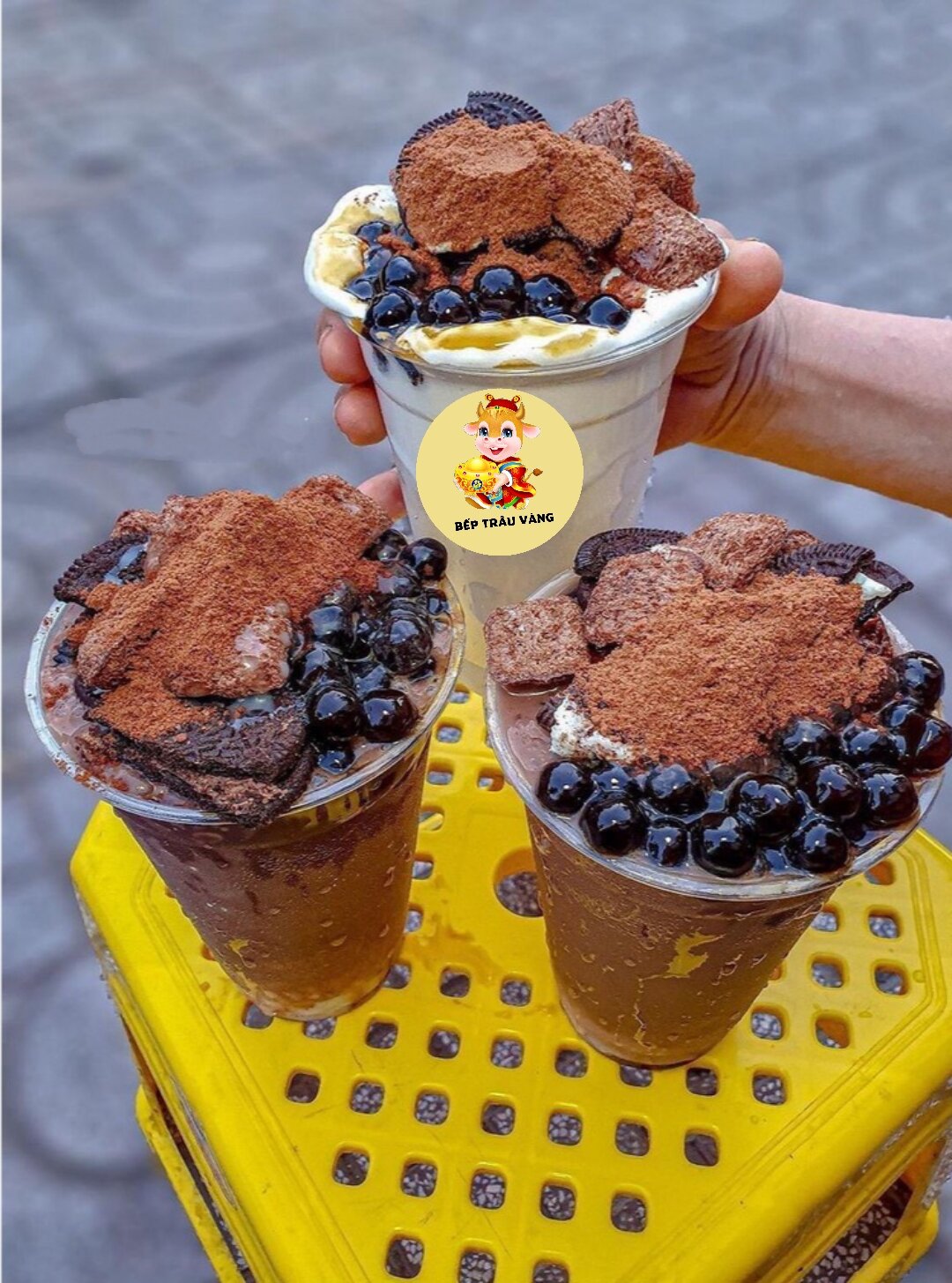 Sét Milo Dằm Trân Châu Pudding (Túi 400g nấu được 15 ly)