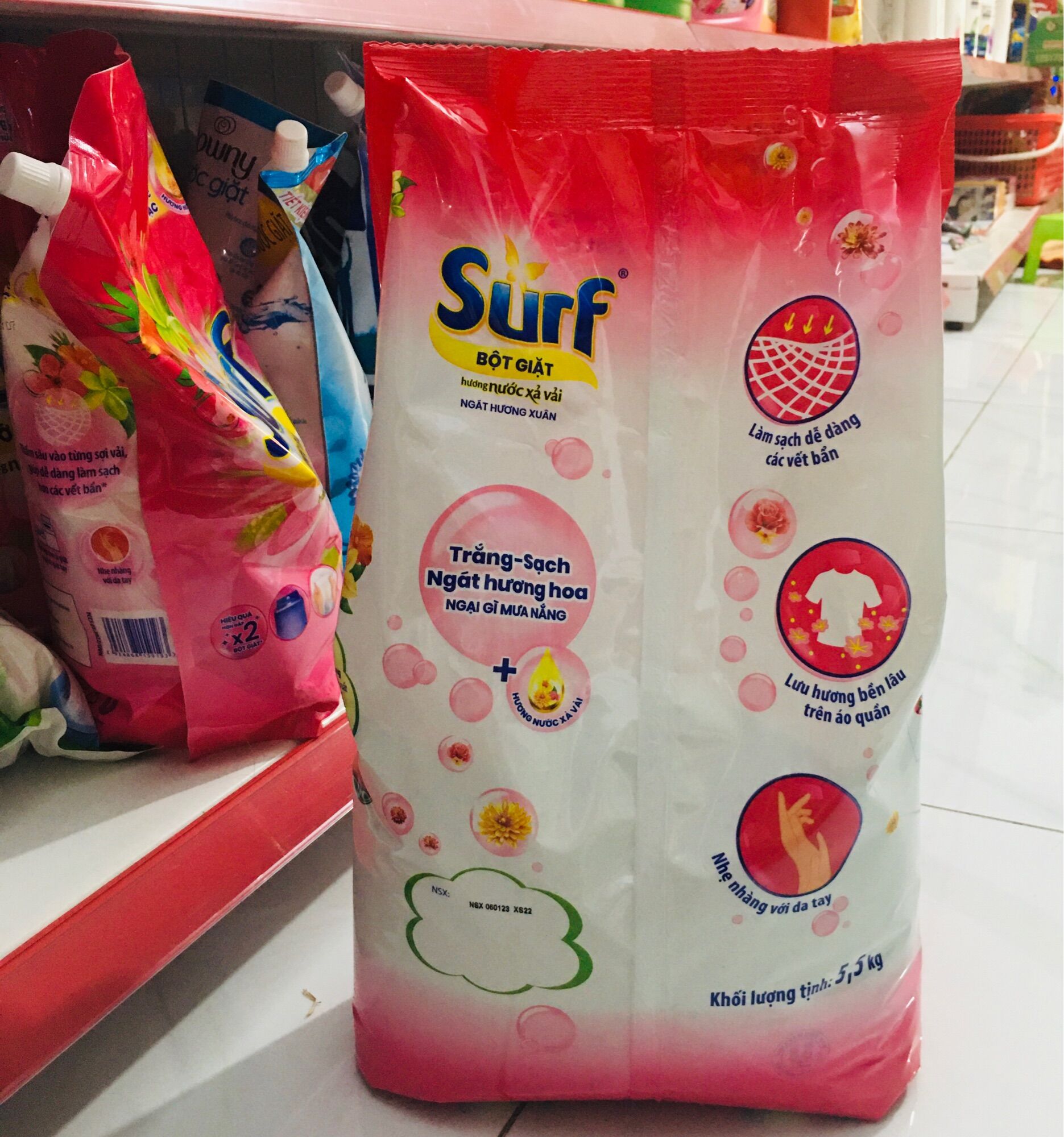 bột giặt surf 5,5kg