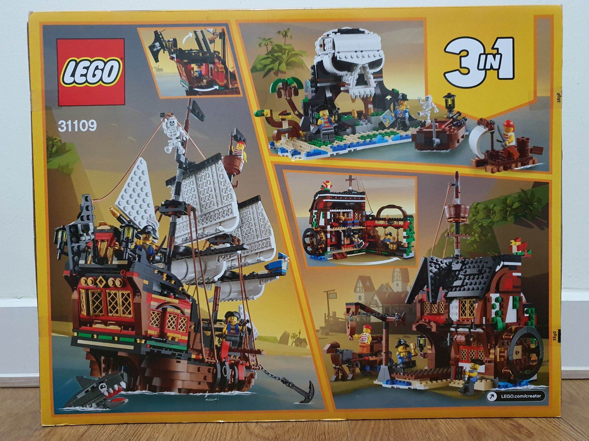 LEGO Creator 3in1 Pirate Ship 31109