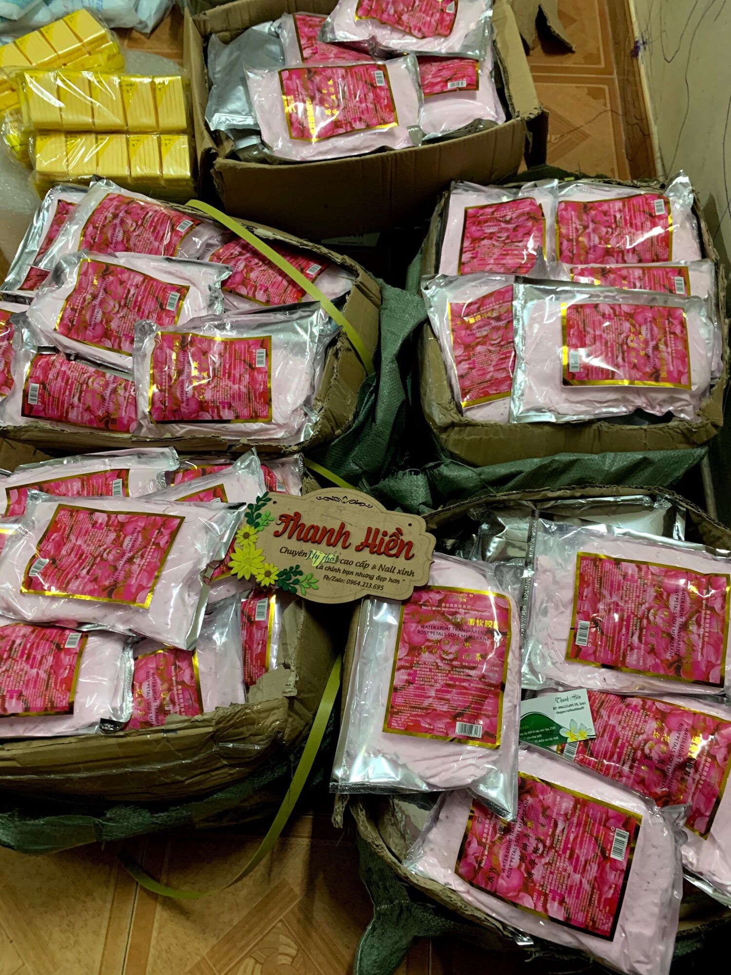 Mặt nạ COLAGEN hoa Hồng cánh