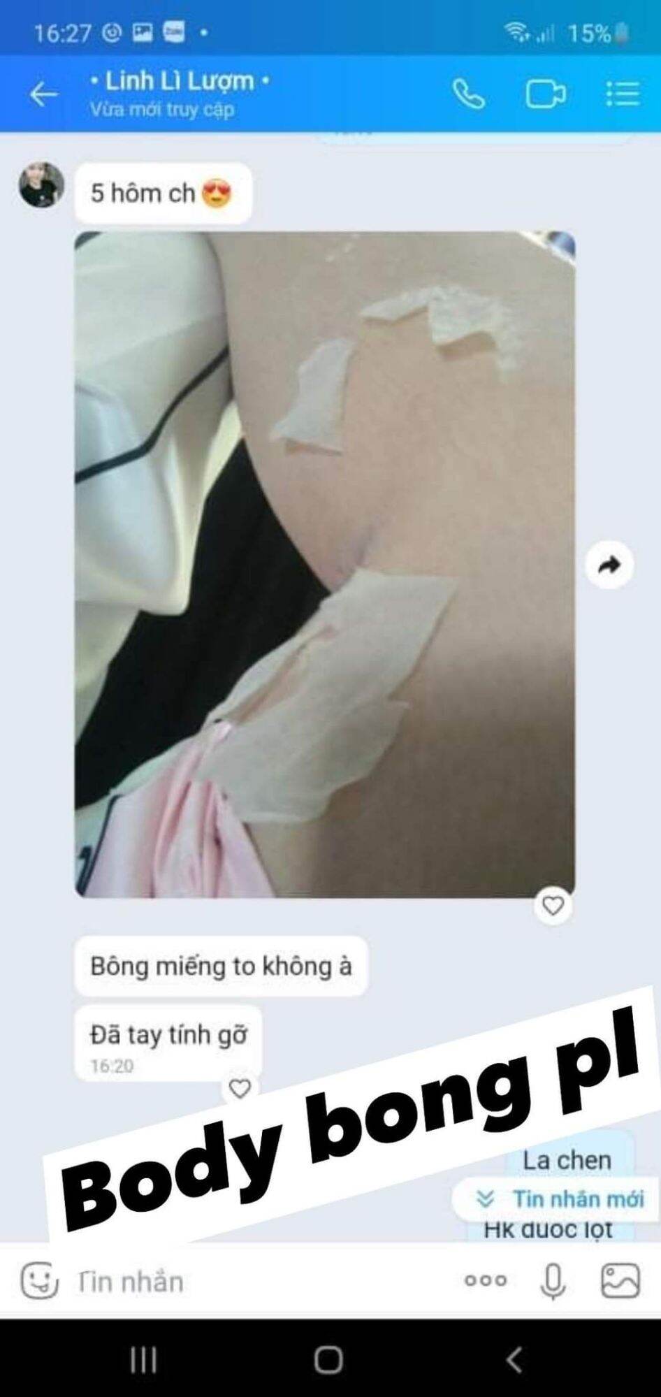 Body bong da