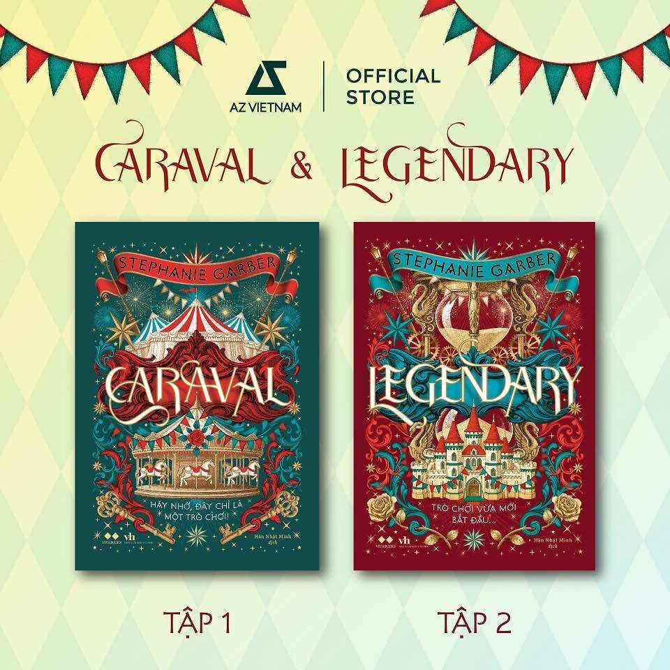 Sách (Stephanie Garber)- Caraval, Legendary