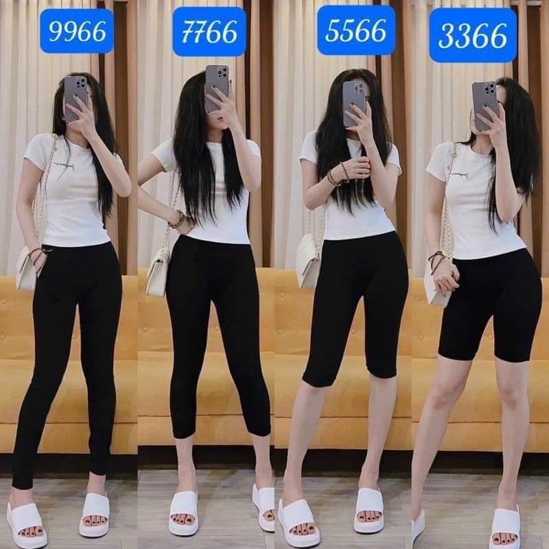 Quần Legging 7 Tac Lửng 7766  dài 71cm