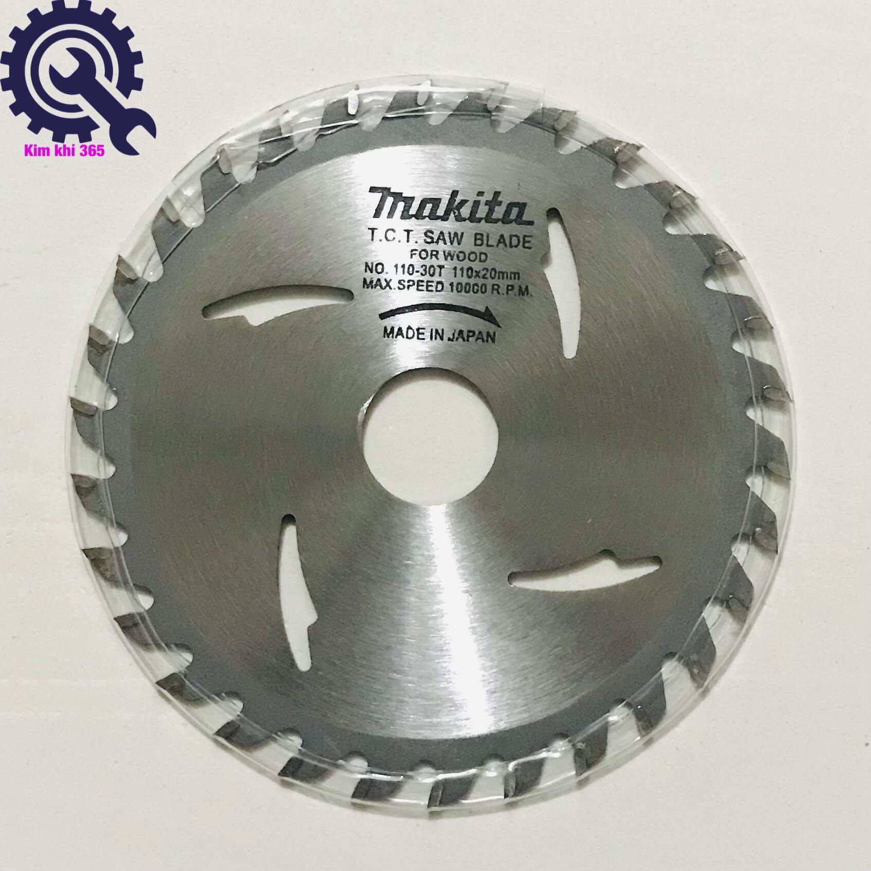 Lưỡi cắt gỗ makita 110mm