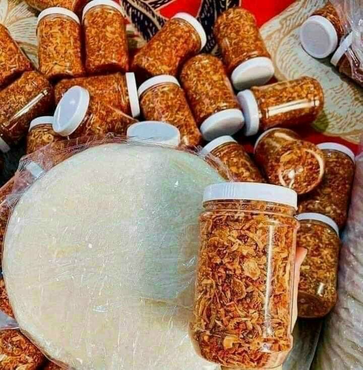 Bánh tráng phơi sương hành tép -75k/1 set - 1 set bánh tráng siêu ngon . ăn là ghiền